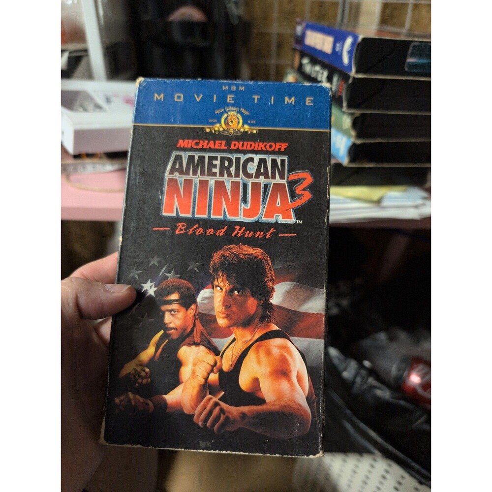 American Ninja 3: Blood Hunt VHS by MGM - Action Movie